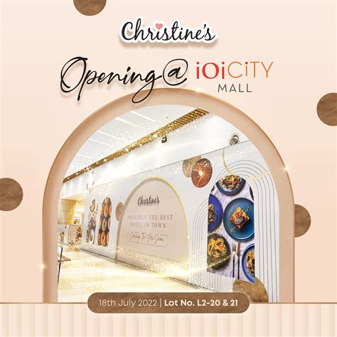 christine's bakery ioi city mall